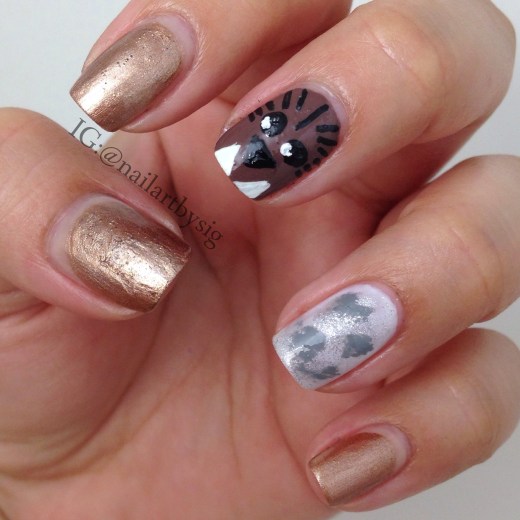 halloween-nails-werewolf-nails